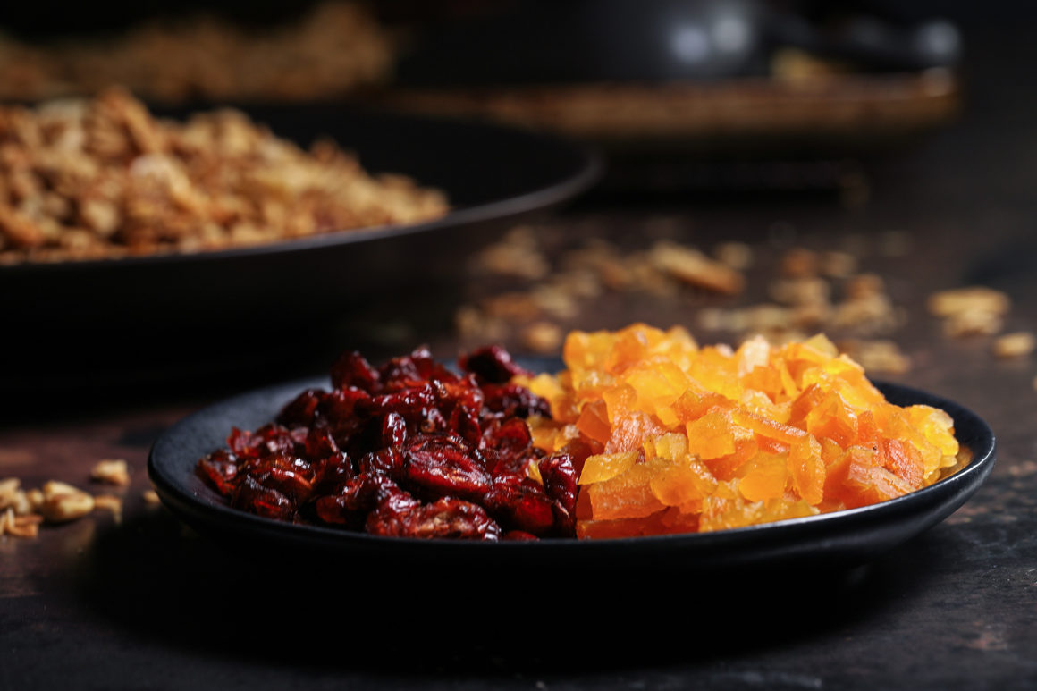 Apricots and Cranberries