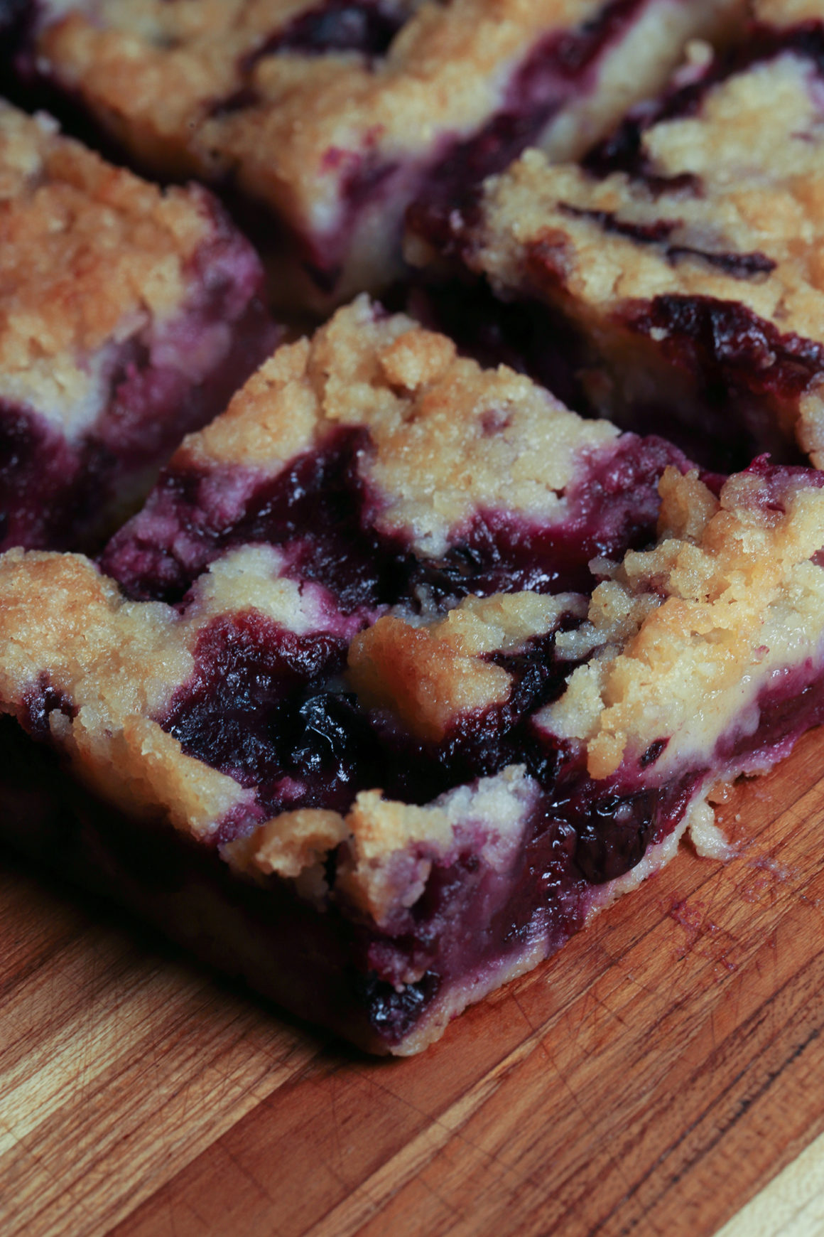 Quick and Easy Blueberry Crumble Bars