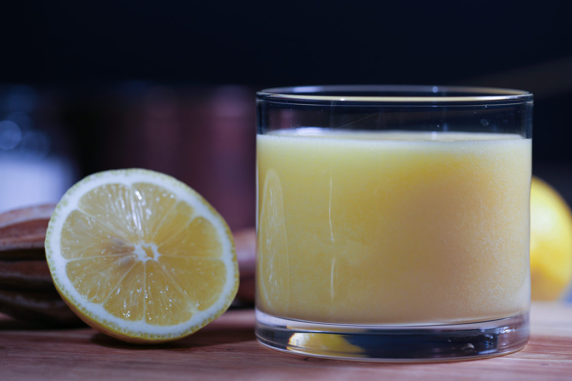 Lemon Curd in Glass