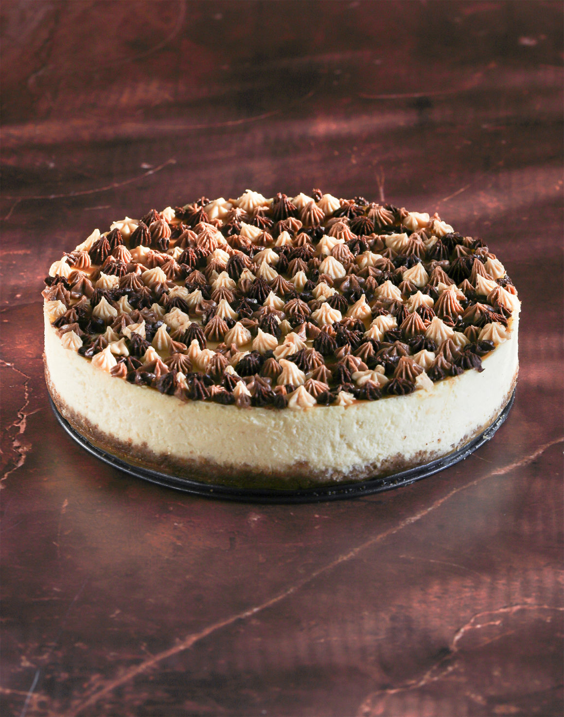 Cheesecake on Copper Counter