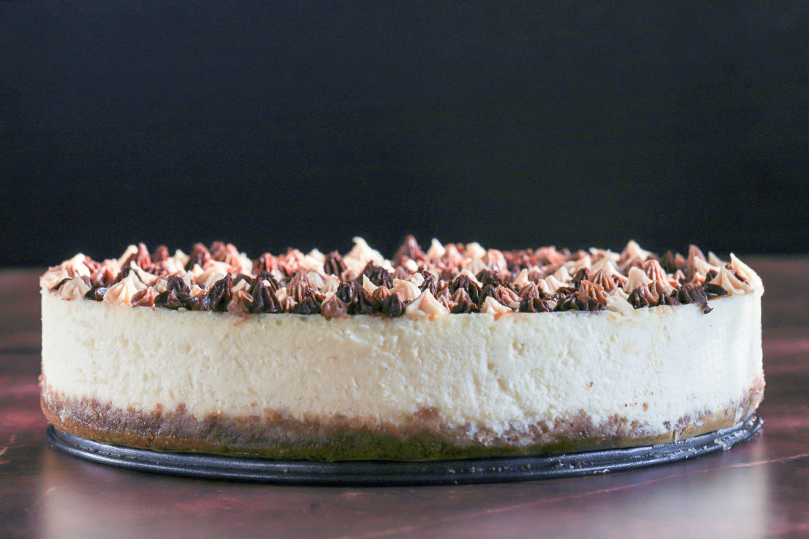 Vanilla Cheesecake with Pecan Crust