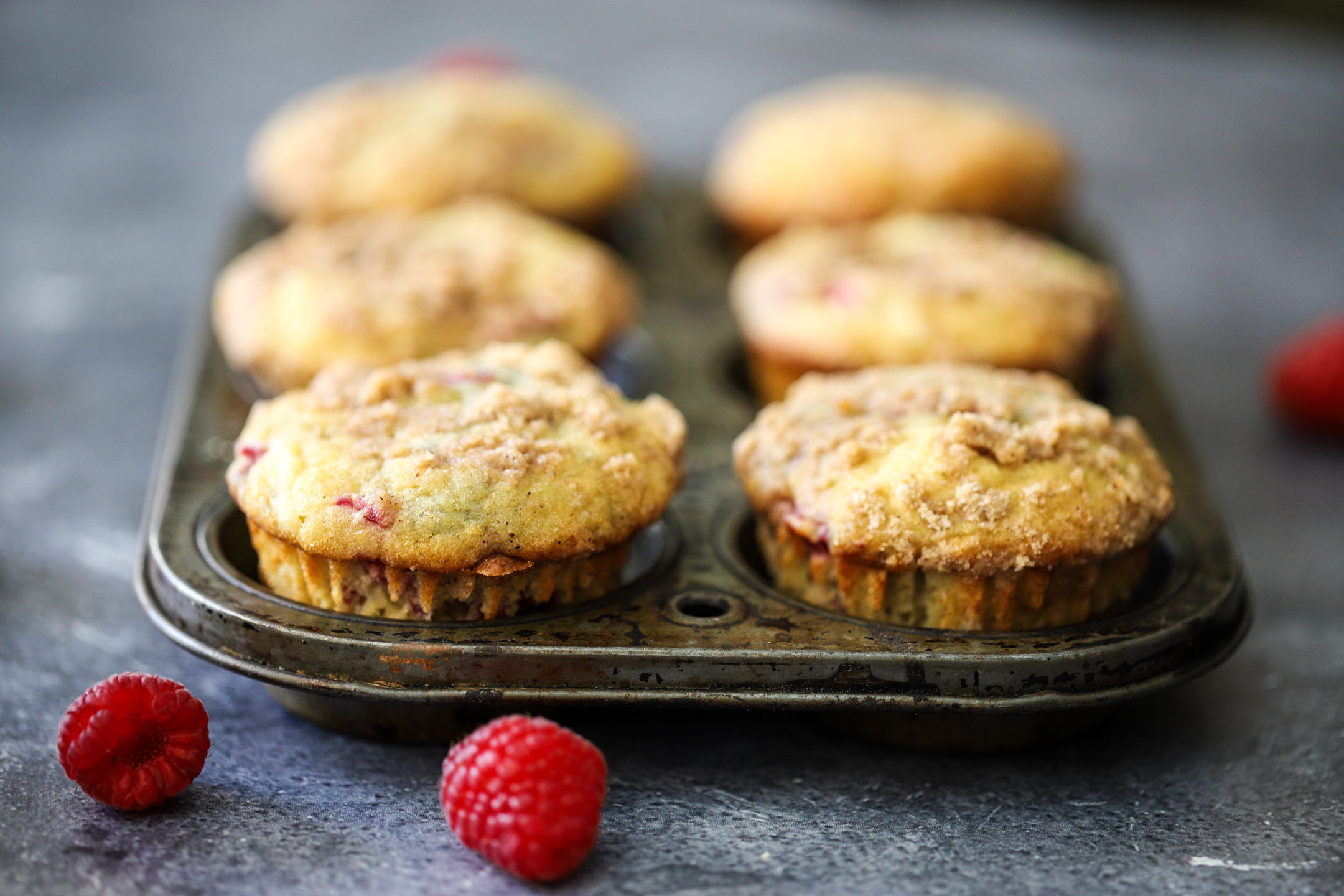 Raspberry Cheesecake Muffins Recipe - Tartistry.com Desserts