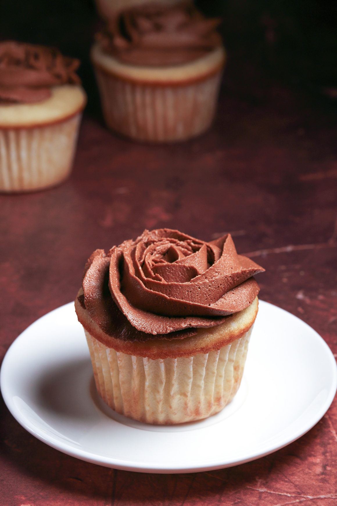 Chocolate Frosting Rose