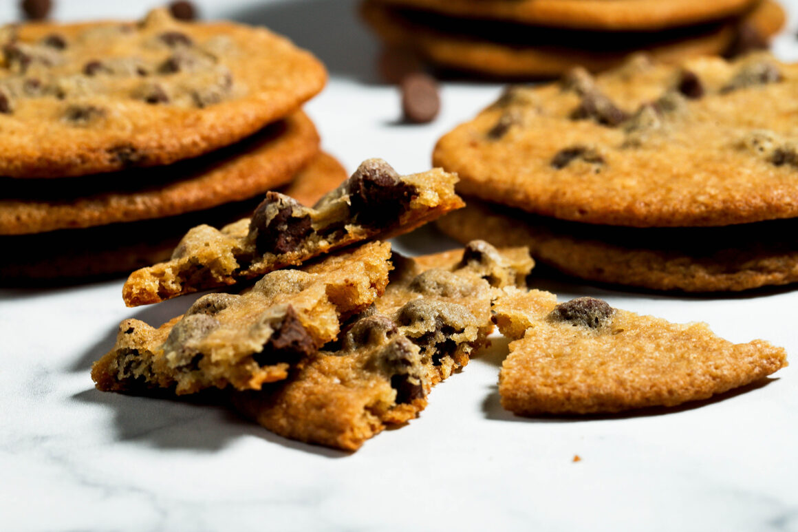 Chocolate Chip Cookies Wide