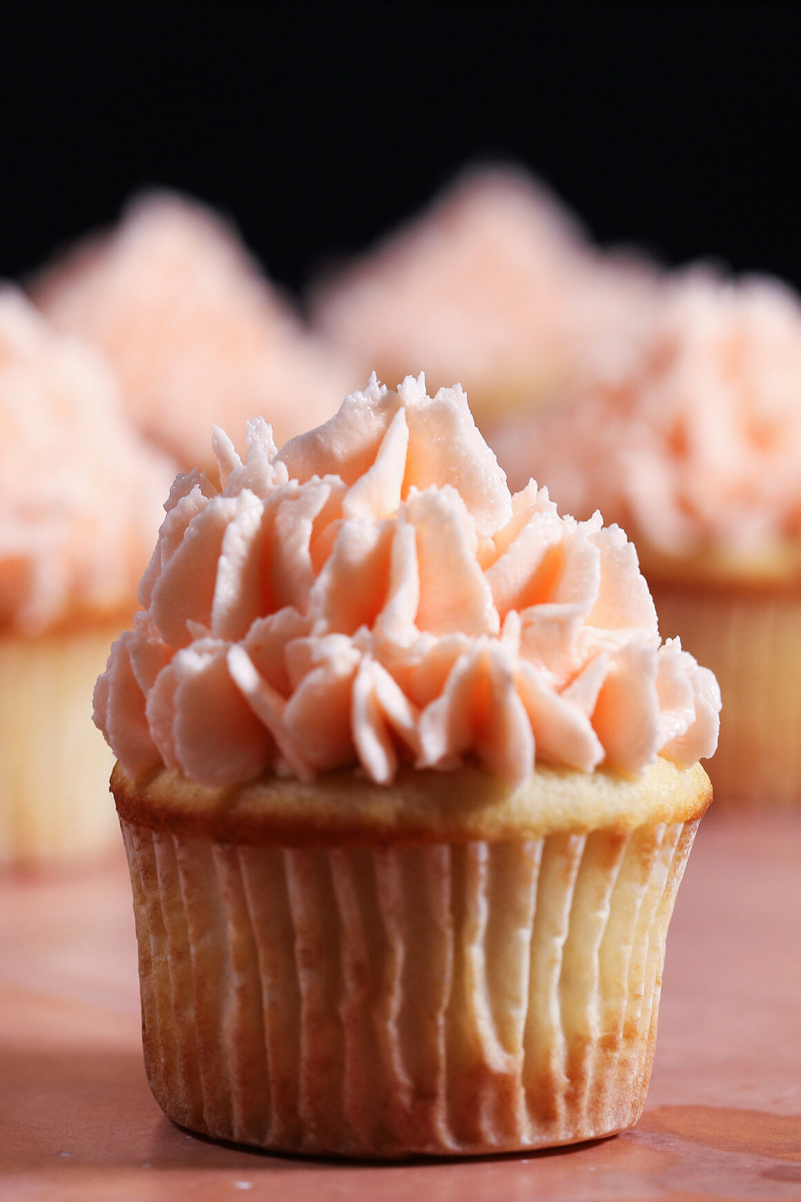 Frosted Orange Cupcake