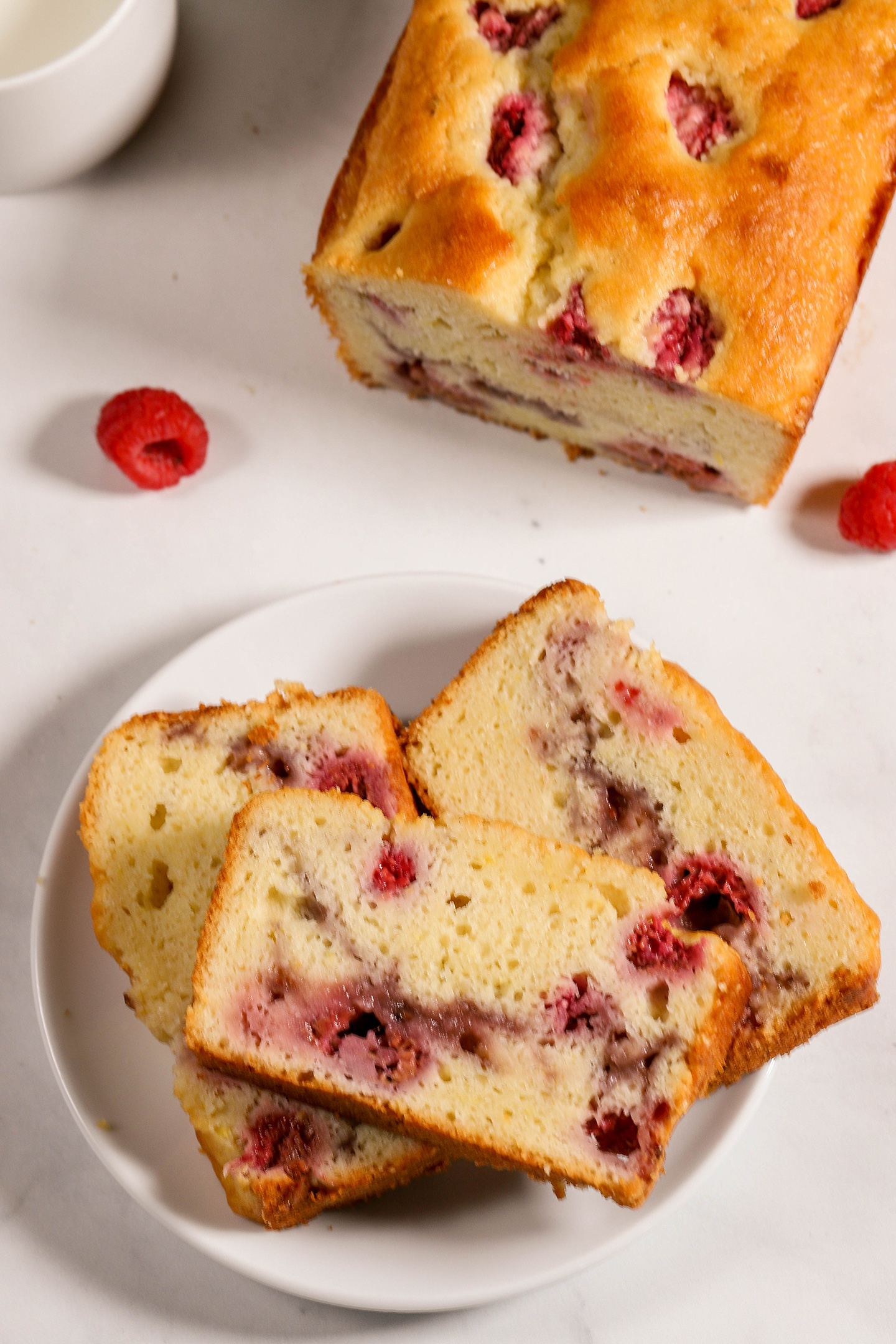 Lemon Raspberry Bread Recipe - Tartistry.com Desserts