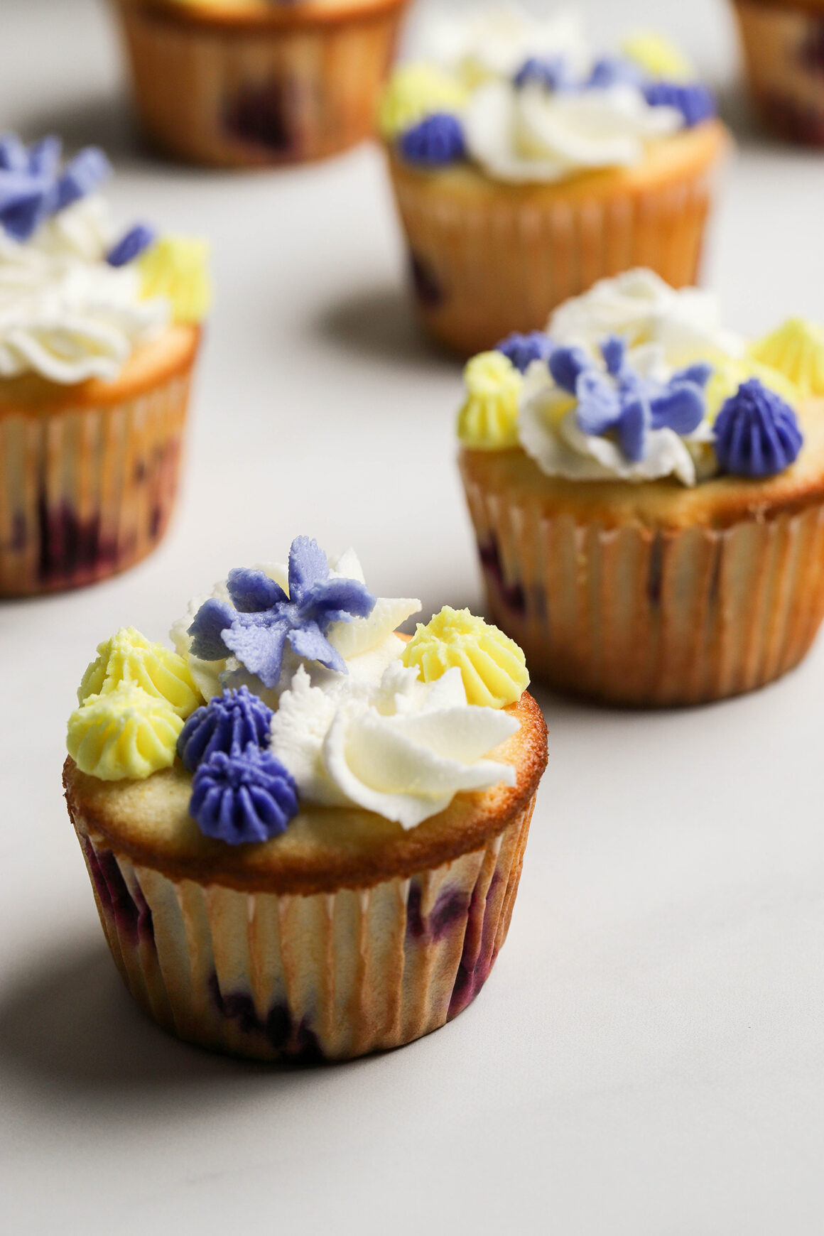 lemon blueberry cupcakes
