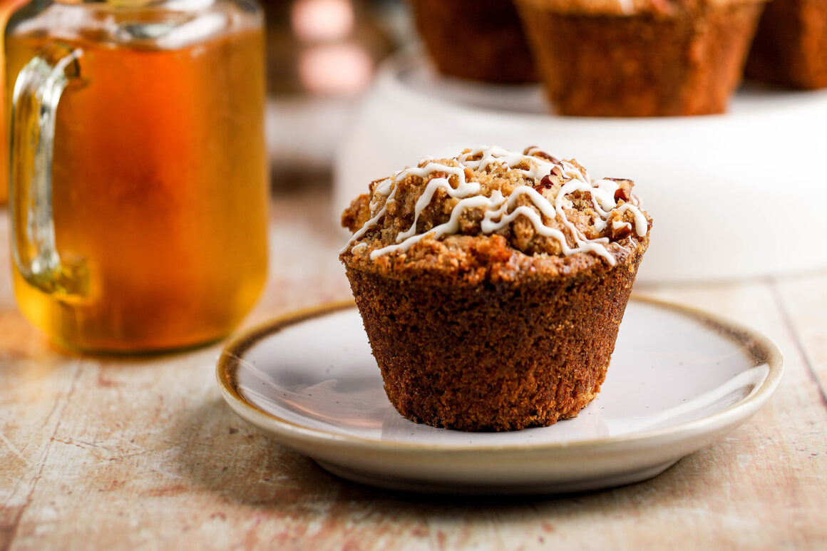 muffin with apple cider