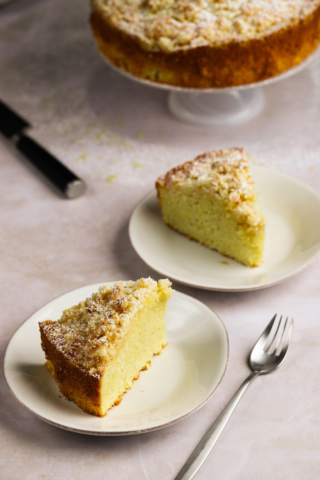 Lemon Crumble Cake Recipe - Tartistry.com